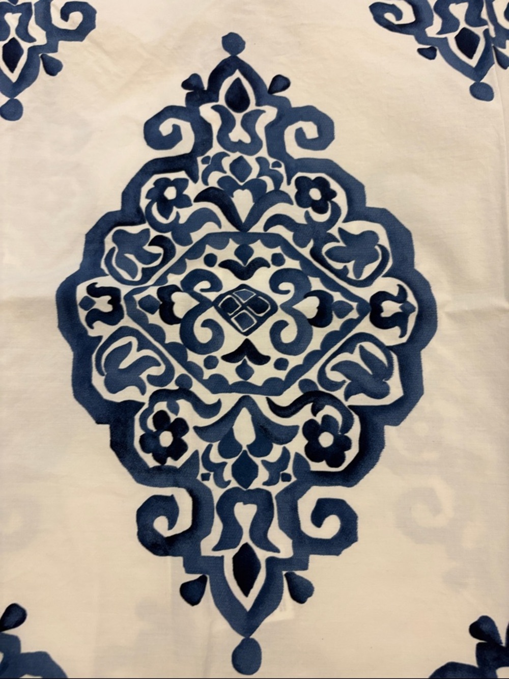 Pottery Barn Pillow Shams Blue and White - Set of 2 - Picture 2 of 4